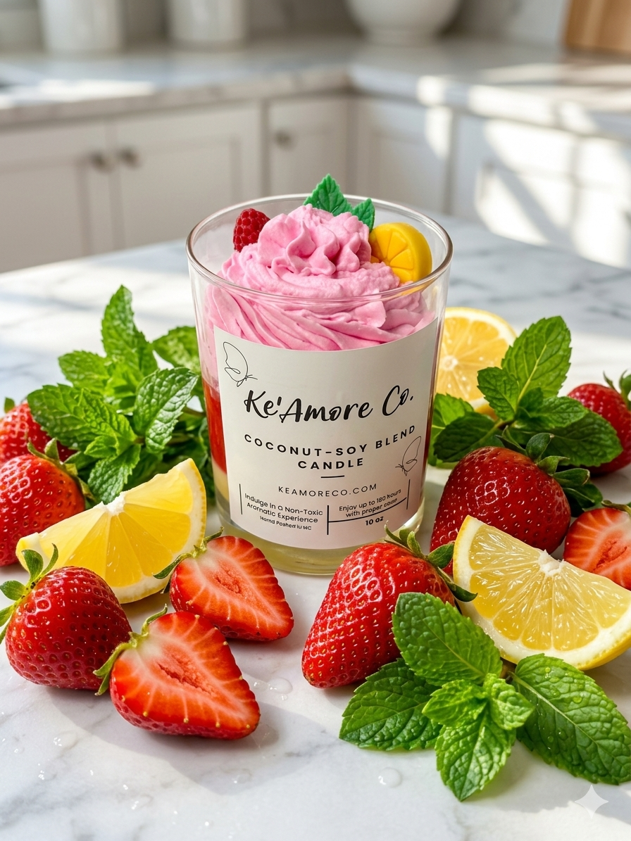 Strawberry Lemonade Refresher | Wick-Less