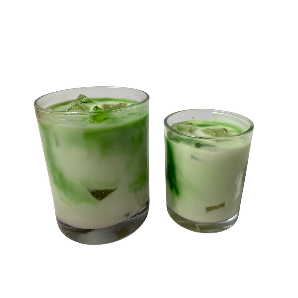 Iced Matcha Latte' | Wick-Less