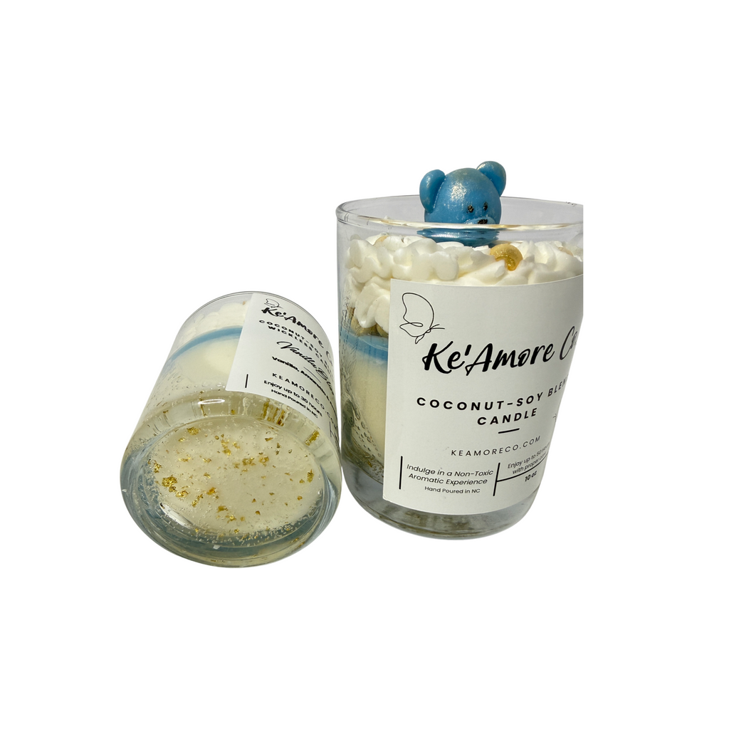 Signature Scent Vanilla Bliss w/24K Gold | Wick-Less