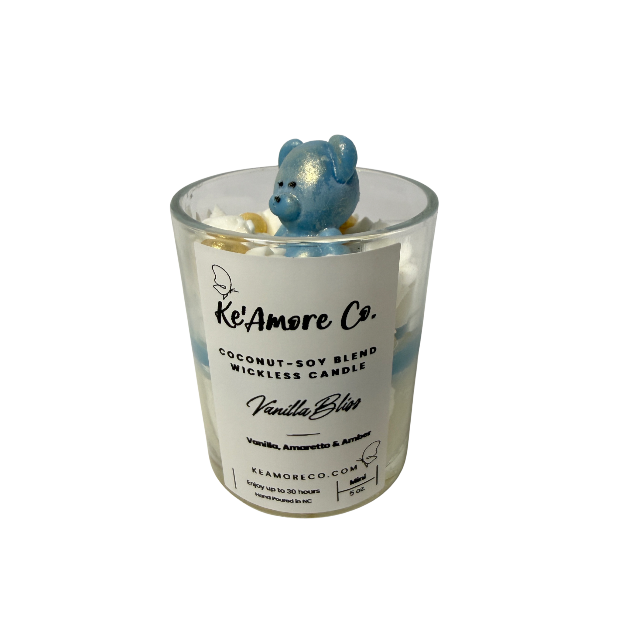 Signature Scent Vanilla Bliss w/24K Gold | Wick-Less