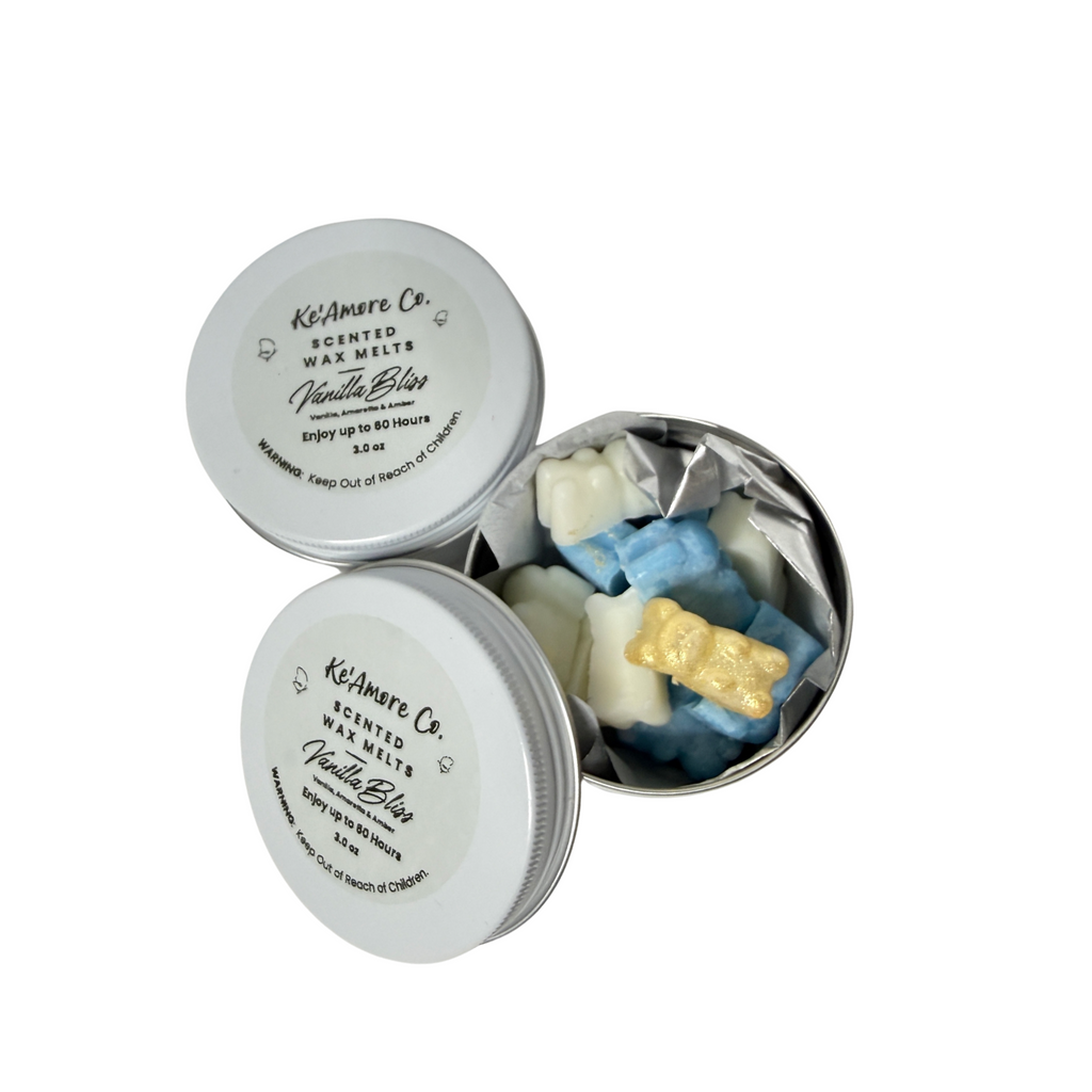 Signature Scent Vanilla Bliss w/24K Gold | Wick-Less