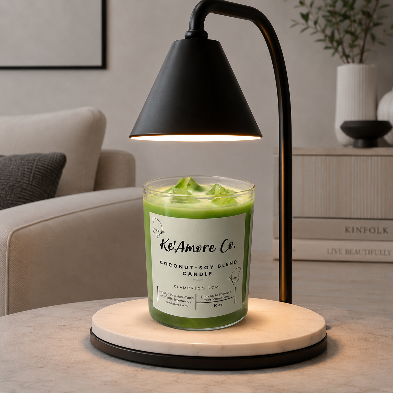 Iced Matcha Latte' | Wick-Less