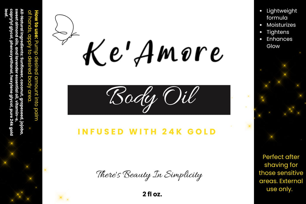 24K Glow Body Oil