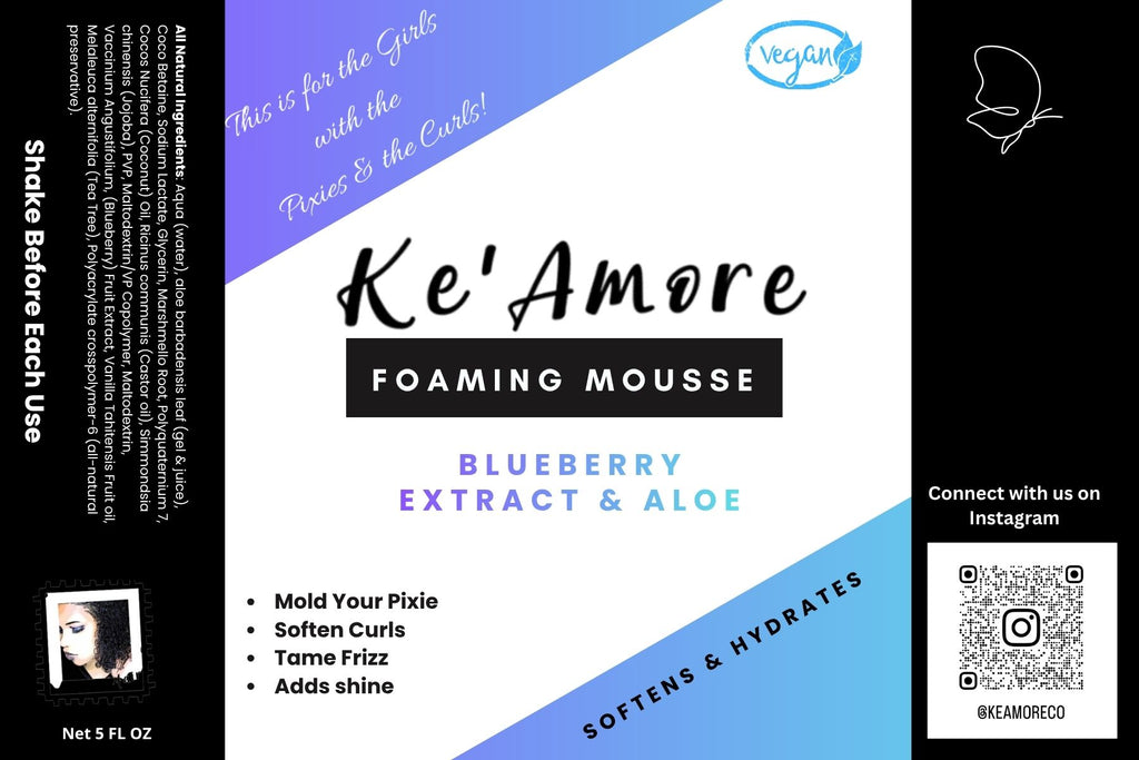 Blueberry Foaming Mousse