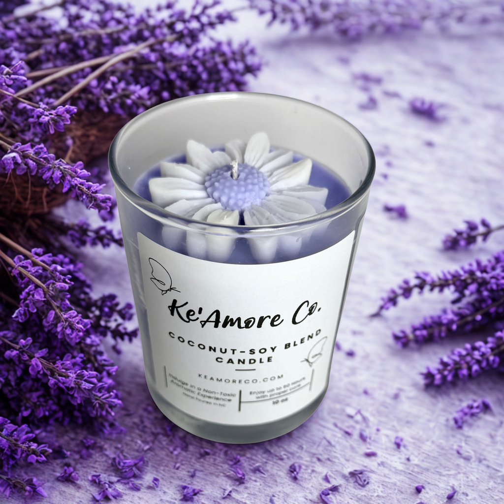 3D Candle | Lavender Zen