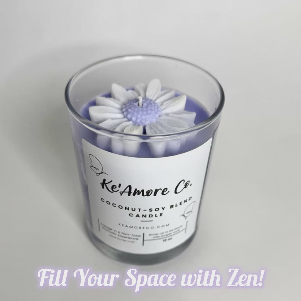 3D Candle | Lavender Zen