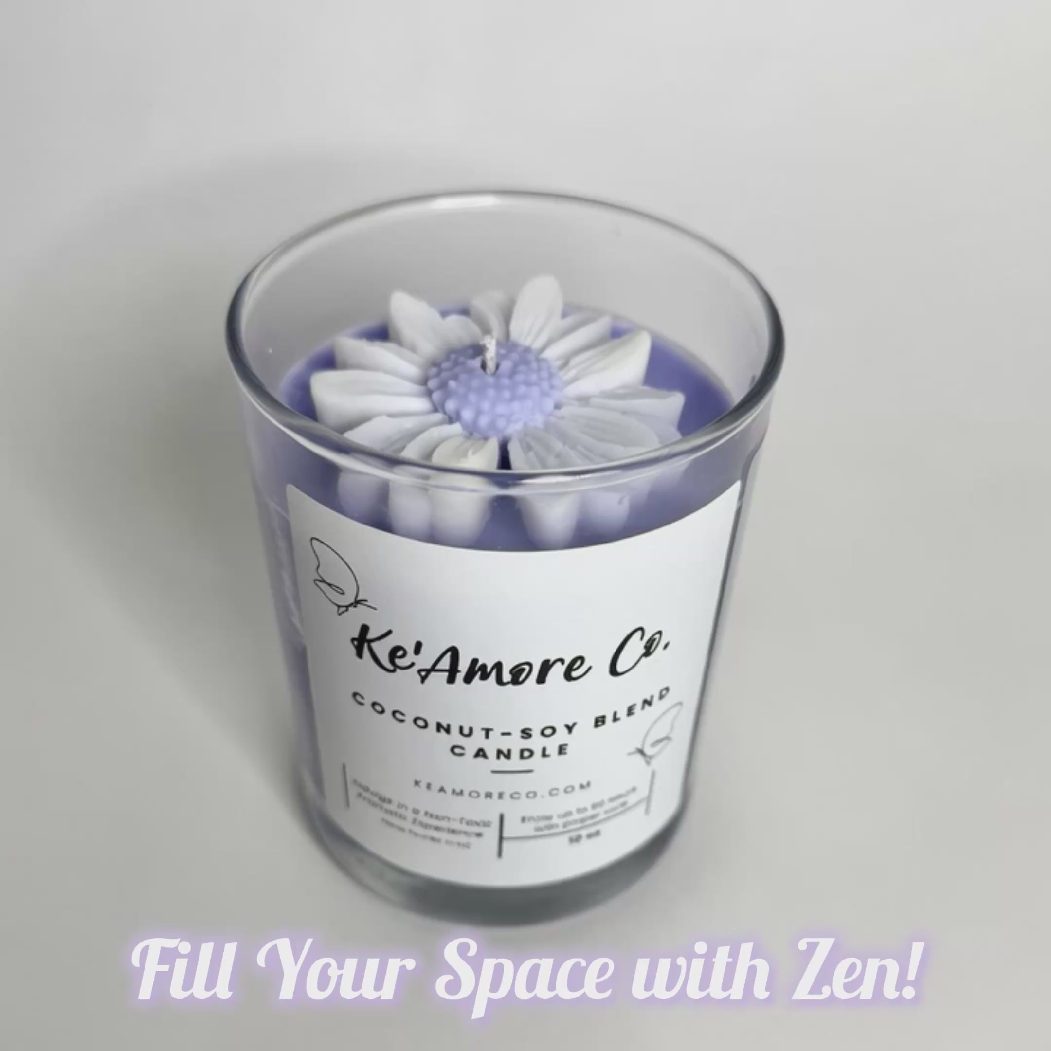 3D Candle | Lavender Zen