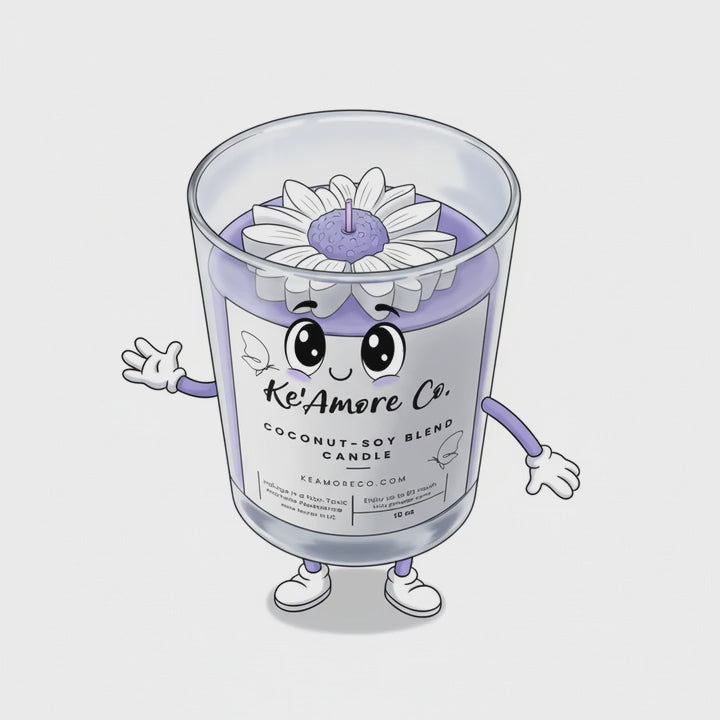 3D Candle | Lavender Zen